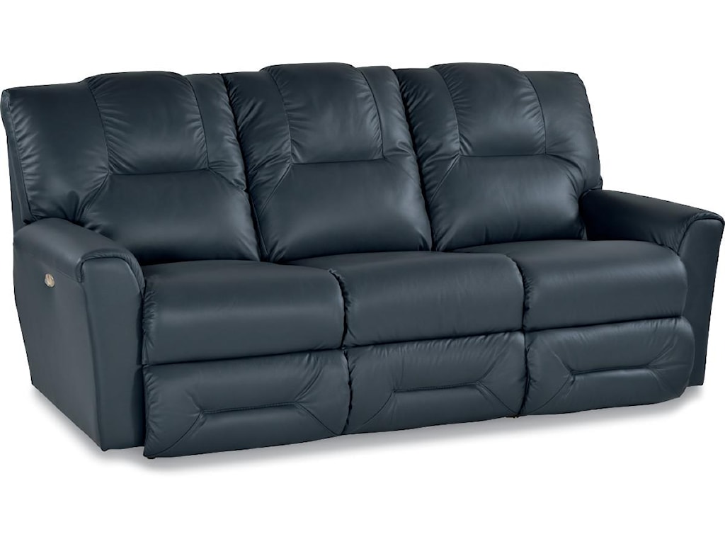 easton leather power reclining sofa